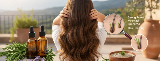 როზმარინის ზეთი თმის ზრდისთვის