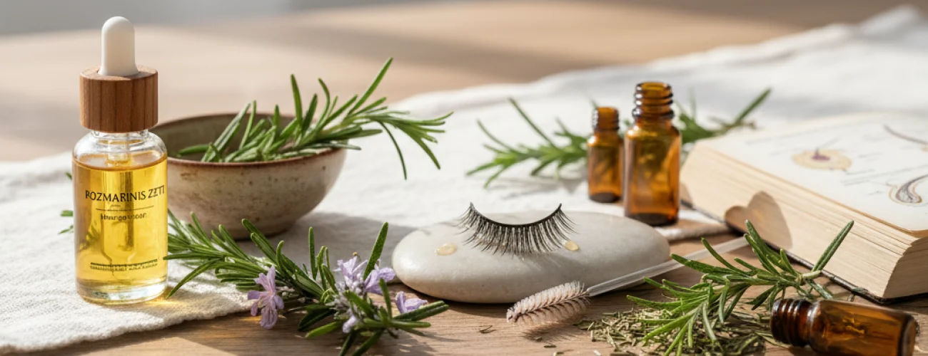 როზმარინის ზეთი წამწამებისთვის