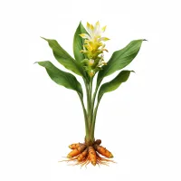 კურკუმას ფესურა, ყვითელი სანელებელი, Curcuma longa