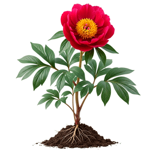 პიონი (Paeonia officinalis)