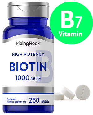 ბიოტინი - ვიტამინი B7 1000 მილიგრამი
