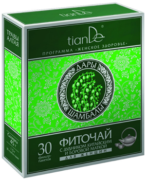 ფიტოჩაი ჩინური ანგელოზათი და ორტილიით