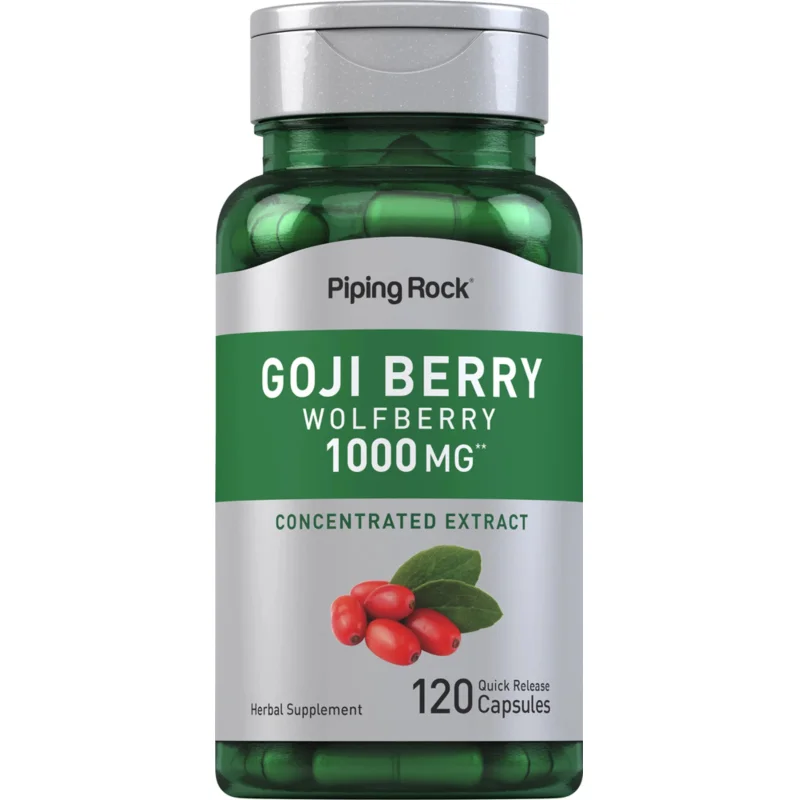 გოჯი ბერი (Wolfberry), 1000 მგ, 120 კაფსულა