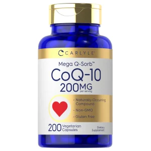 Carlyle Nutritionals კოენზიმი Q-10 ბოთლი