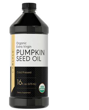 გოგრის თესლის ზეთი თხევადი სახით ცივად გამოწურული