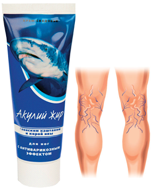 ვარიკოზის სამკურნალო კრემი ცხენის წაბლით და ტირიფის ქერქის ექსტრაქტით